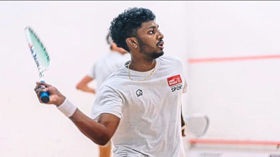 Squash: Ameeshenraj can go further after reaching his first quarter-finals of PSA challenger tour – MASHAHER