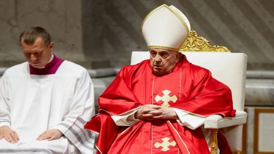 Pope leads Good Friday service ahead of Colosseum procession – MASHAHER