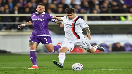 Football: Soccer-Milan edge Fiorentina 2-1 on emotional night in Florence – MASHAHER