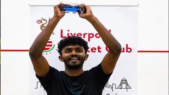 Squash: Squash: Ameeshenraj reigns supreme in Liverpool – MASHAHER