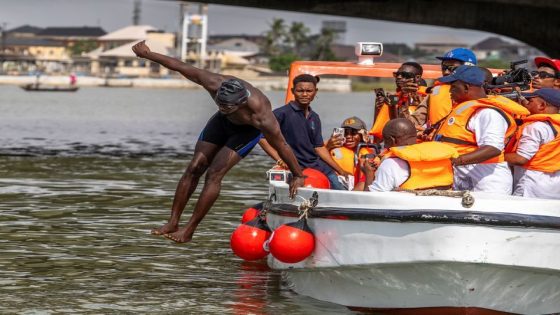 Nigerian takes to the water to raise mental health awareness – MASHAHER