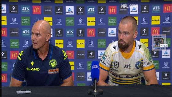 Panthers v Eels, Brad Arthur, downtown rule, Dylan Edwards try, Clint Gutherson, referee decisions, reaction – MASHAHER