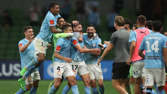 Terry Antonis goal from halfway in Melbourne City 7-0 win vs Western Sydney Wanderers, video, news – MASHAHER