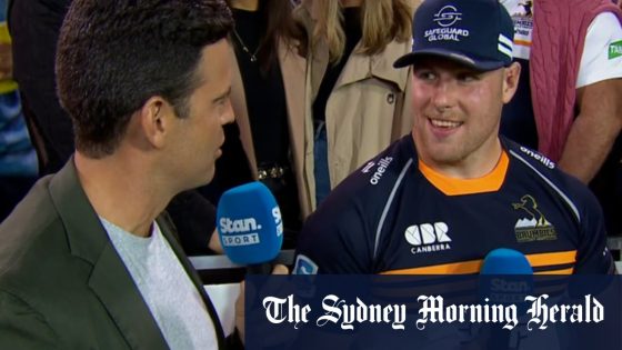 Brumbies unveil ‘The Forklift’ Harry Vella – MASHAHER