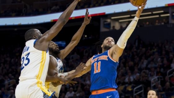 Jalen Brunson, Miles McBride help Knicks pull out 119-112 wire-to-wire win over Warriors – MASHAHER