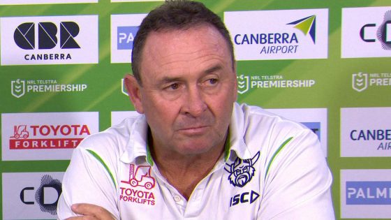 Canberra Raiders, Ricky Stuart press conference, Cronulla Sharks loss, 18-0 point lead, will there be changes, Matt Timoko question – MASHAHER