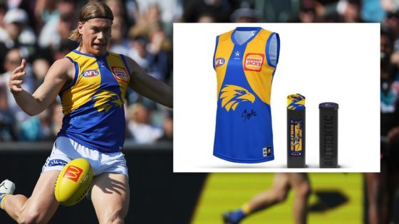 West Coast Eagles auction off No.1 pick Harley Reid’s debut jumper for Telethon – MASHAHER