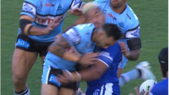 Sharks vs. Bulldogs, Briton Nikora tackle, suspended, two games sin bin, Kikau no try, reaction, replays – MASHAHER