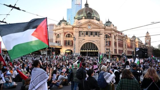 Pro-Palestine activists block major CBD intersection – MASHAHER