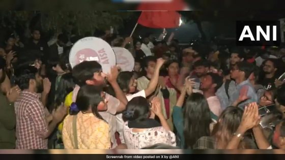 Left Sweeps JNU Students’ Union Polls, Wins All 4 Posts – MASHAHER