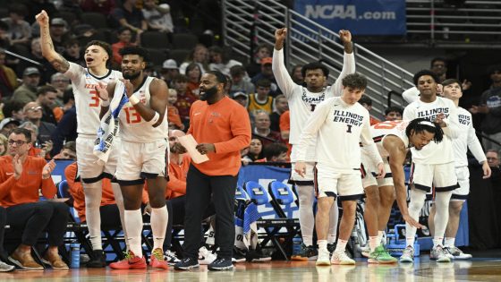 March Madness: No. 3 Illinois blows out No. 11 Duquesne to reach Sweet 16 for first time in nearly two decades – MASHAHER