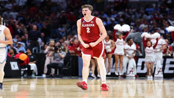 March Madness: Grant Nelson powers Alabama past No. 1 North Carolina to reach first Elite Eight since 2004 – MASHAHER