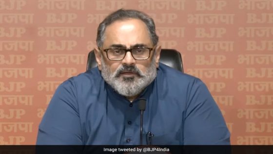 Union Minister Rajeev Chandrasekhar On Contest With Shashi Tharoor – MASHAHER