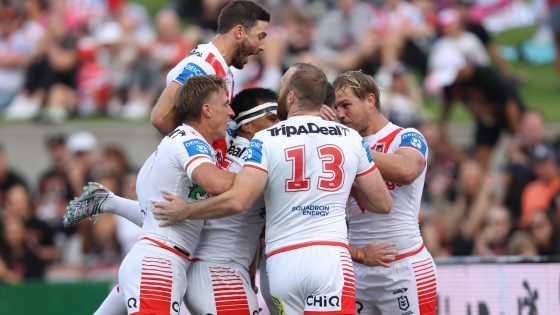 St George Illawarra vs Manly Sea Eagles, live updates, score, stats, video, Hame Sele, Jaydn Su’A return from injury – MASHAHER