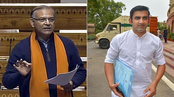 After Gautam Gambhir, Another BJP MP Jayant Sinha Tells Party Won’t Contest Polls – MASHAHER