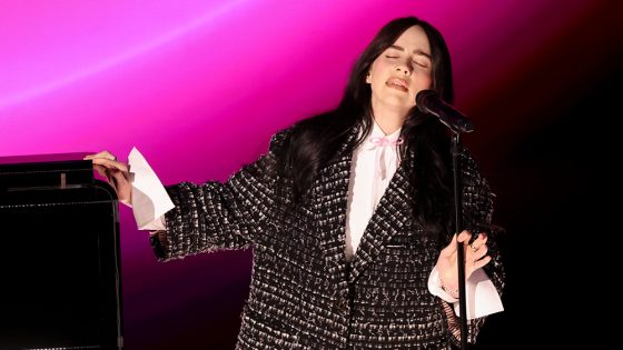 Watch Billie Eilish Perform ‘What Was I Made For?’ At 2024 Oscars – MASHAHER