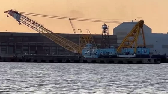 Baltimore bridge collapse: Crane tied to CIA Cold War mission arrives for cleanup – MASHAHER