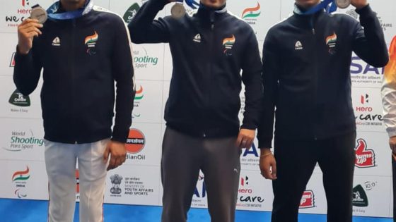 Para Shooting World Cup: Rudransh Khandelwal wins silver in mixed 50m pistol event – MASHAHER