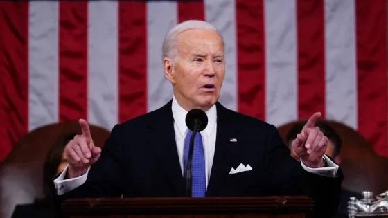 In State of the Union speech Biden showed America his entire presidency is based on one word – MASHAHER