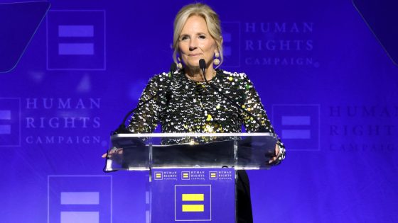 Jill Biden LGBTQ Speech Disrupted by Gaza Ceasefire Protestors – MASHAHER