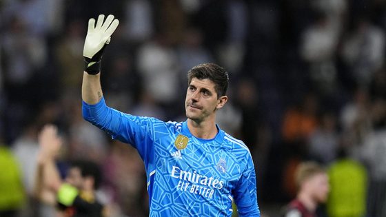 Real goalkeeper Courtois suffers new knee injury in training – MASHAHER