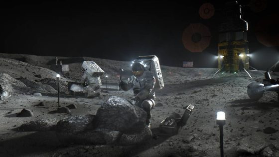 Northrop, DARPA envision moon ‘railroad’ for lunar logistics – MASHAHER