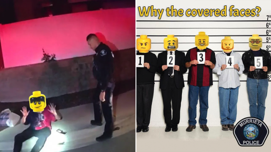 Lego instructs California police department to stop using Lego heads to mask identities of suspects: report – MASHAHER