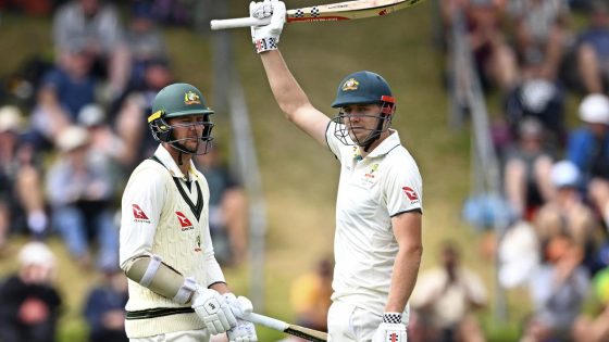 NZ vs AUS, 1st Test – Day 2: Australia takes charge in Wellington after Green’s rearguard – MASHAHER