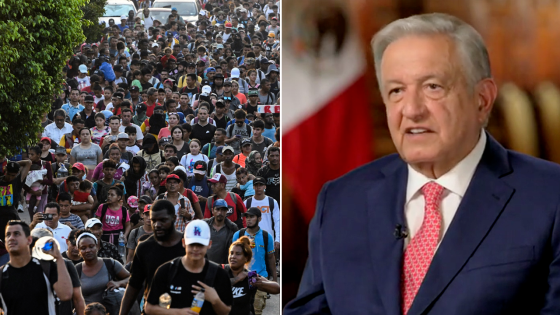 Mexican president says the ‘flow of migrants will continue’ unless the US meets his demands – MASHAHER