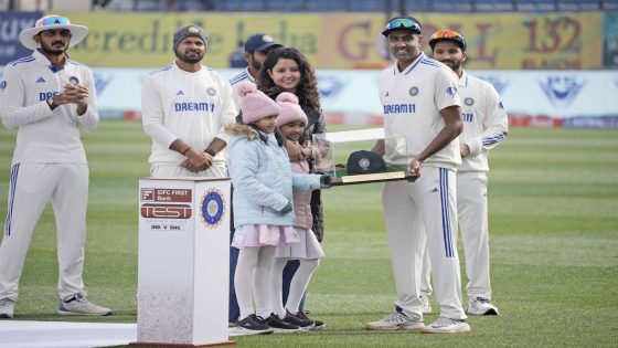 IND vs ENG: R Ashwin gets felicitated in 100th Test – MASHAHER