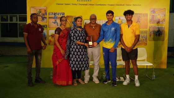 Super Kings Academy names special awards after VB Chandrashekhar, DJ Gokulakrishnan, Rachin Ravindra felicitates winners – MASHAHER