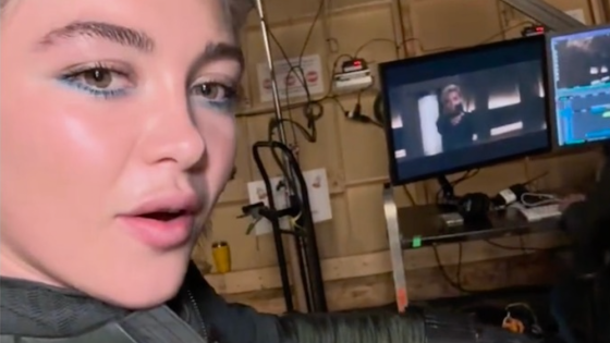 Florence Pugh Posts Thunderbolts Set Video, Shows New Black Widow Costume – MASHAHER