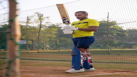 Shikhar Dhawan hits the nets as IPL 2024 fever kicks in – MASHAHER