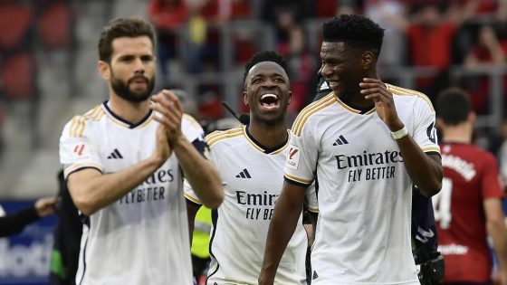 La Liga 2023-24: Dominant Real Madrid claims 4-2 win at Osasuna with Vinicius Jr brace – MASHAHER