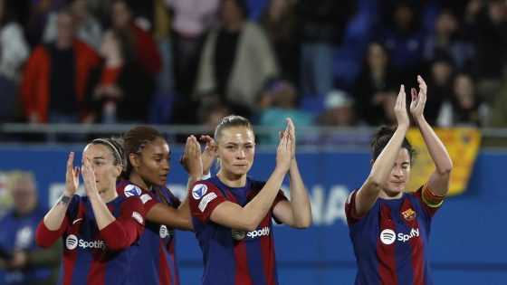 UEFA Womenâs Champions League: Barcelona wins to set up semifinal vs. Chelsea; PSG advances to face Lyon – MASHAHER