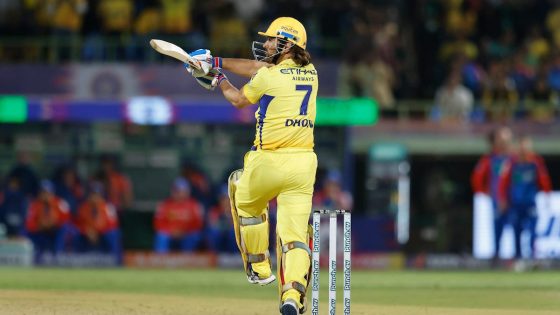 Dhoni scores 16-ball 37 in his first IPL 2024 outing with bat during DC vs CSK – MASHAHER