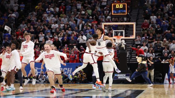 March Madness: Dayton stuns Nevada after Wolf Pack blow 17-point second-half lead – MASHAHER