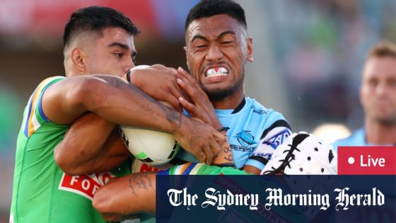 NRL round 4 LIVE: Cronulla Sharks v Canberra Raiders at PointsBet Stadium – MASHAHER