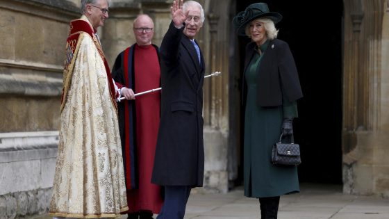 King Charles greets spectators at Easter service, in first major public outing since his cancer diagnosis – MASHAHER