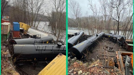 Norfolk Southern train derailment spills diesel fuel, plastic pellets along river near Bethlehem, Pa. – MASHAHER