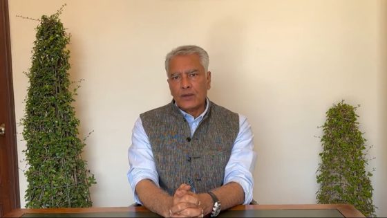 Punjab BJP chief Sunil Jakhar questions ‘absence’ of AAP’s Raghav Chadha ahead of elections – MASHAHER