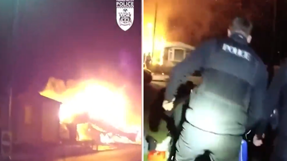 Police officers recount battle to save lives as huge blaze engulfed caravan park – MASHAHER