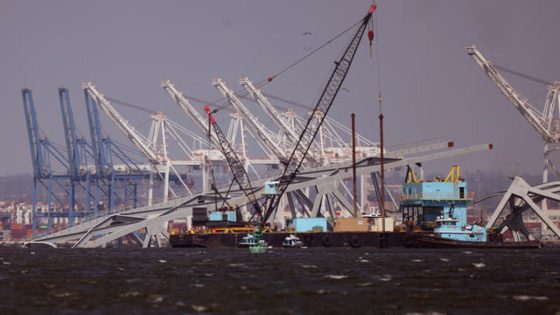 Largest crane on Eastern Seaboard arrives at Key Bridge collapse site – MASHAHER