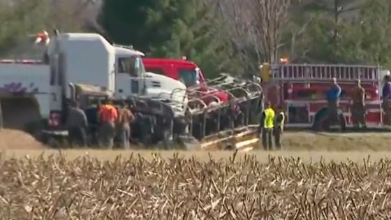 3 children, 2 adults dead after school bus and semitruck collide in Illinois: Police – MASHAHER