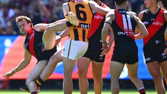 Hawthorn Hawks challenge one game James Sicily MRO suspension at Tribunal, James Harmes headbutts Steven May, Andrew McGrath, Essendon Bombers, video, reaction, Leigh Montagna comments, First Crack – MASHAHER