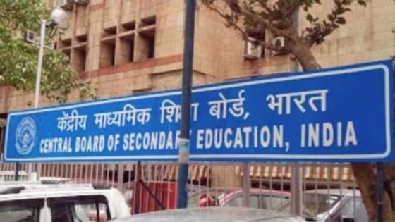 Rahul Singh appointed new CBSE chief – MASHAHER