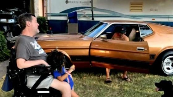 Friends of man with ALS fix up his old Mustang in heartwarming surprise – MASHAHER