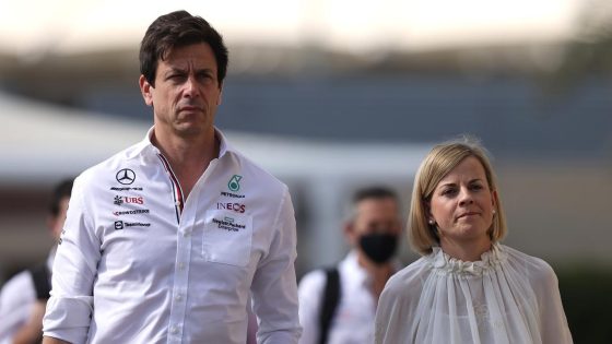 Mercedes boss Toto Wolff’s wife Susie files criminal complaint against FIA – MASHAHER