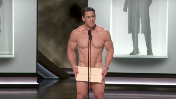 Right Before He Went (Mostly) Naked At The Oscars, John Cena Said He Would ‘Wholeheartedly Commit’ To ‘Embarrassing’ Himself For Laughs – MASHAHER