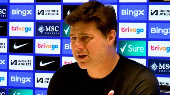 Mauricio Pochettino blasts Chelsea players in fiery press conference, Chelsea v Burnley, Cole Palmer, Premier League news, latest, updates – MASHAHER